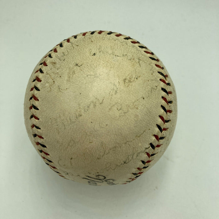 1924 Brooklyn Dodgers (Robins) Team Signed Baseball Wilbert Robinson JSA COA