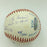 Derek Jeter Yogi Berra Mattingly Ford Rizzuto Yankees MVP&#39;s Signed Baseball PSA