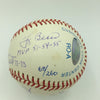 Derek Jeter Yogi Berra Mattingly Ford Rizzuto Yankees MVP&#39;s Signed Baseball PSA