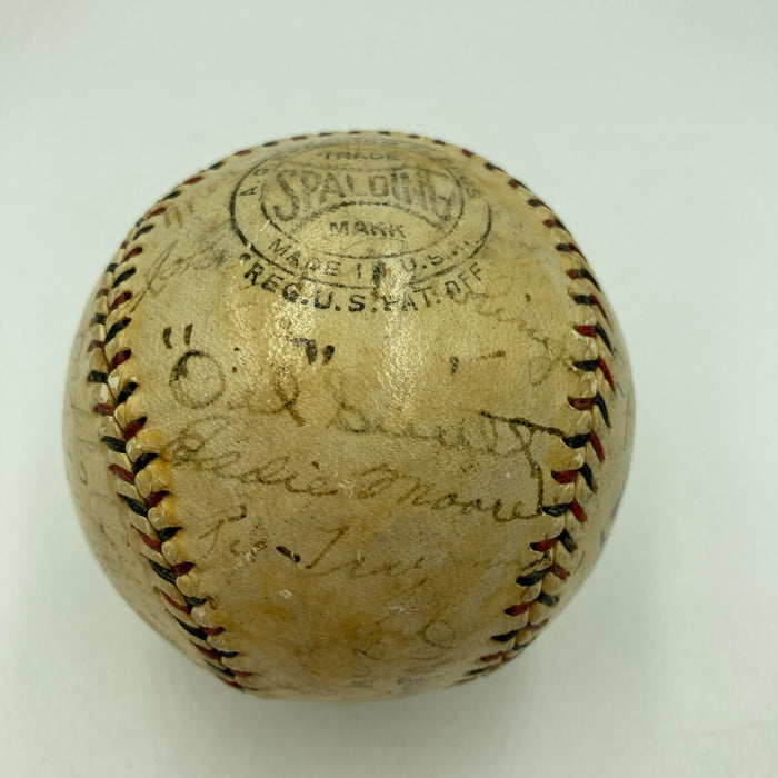 Historic 1925 Pittsburgh Pirates World Series Champs Team Signed Baseball JSA