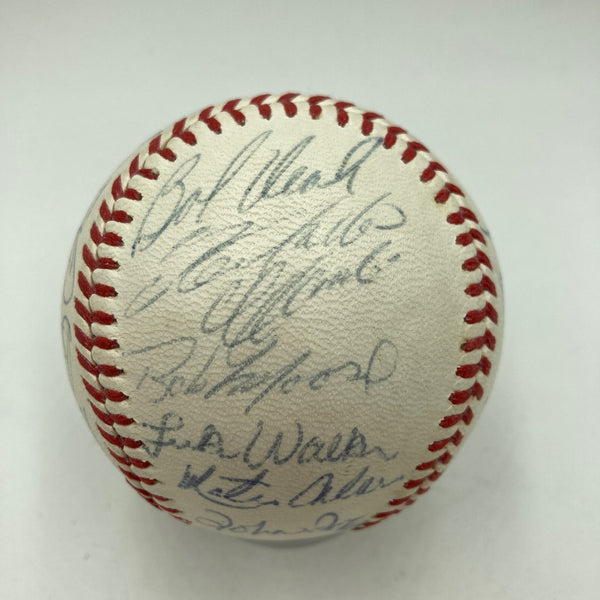 1970 Pittsburgh Pirates Team Signed Baseball With Roberto Clemente JSA