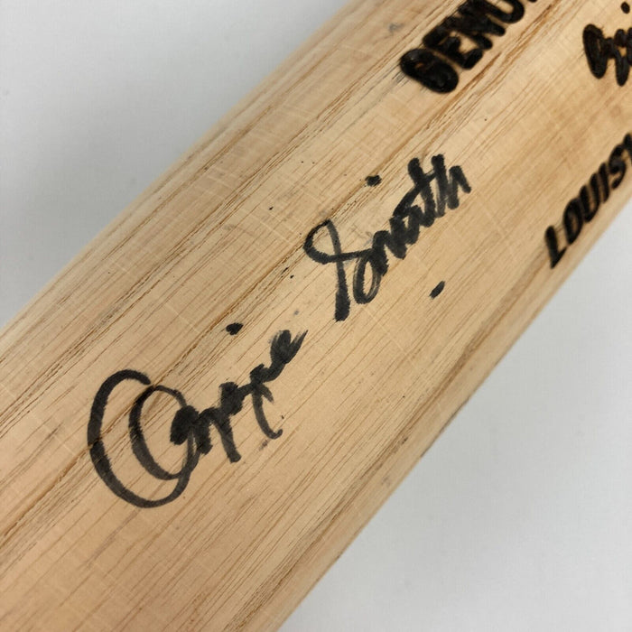 Ozzie Smith Signed 1990's Louisville Slugger Game Model Baseball Bat JSA COA