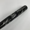 2009 New York Yankees World Series Champs Team Signed Bat #14/50 JSA COA