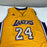 Kobe Bryant  "Mamba Out" Signed Authentic Adidas Los Angeles Lakers Jersey JSA