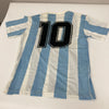 Diego Maradona Signed 1980 Argentina National Team Game Used Jersey JSA & Mears