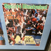 Michael Jordan (3) Signed First Sports Illustrated Covers Display PSA DNA & UDA