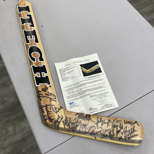 1980 "Miracle On Ice" Team USA Olympic  Team-Signed Hockey Stick JSA COA