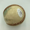 Gabby Hartnett Edd Roush Don Drysdale Signed Game Used Baseball From Bat Boy JSA