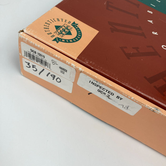 Tony Gwynn Signed Mitchell & Ness San Diego Padres Jersey Upper Deck UDA COA