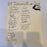 1984 Toronto Blue Jays Team Signed Autographed Sheet