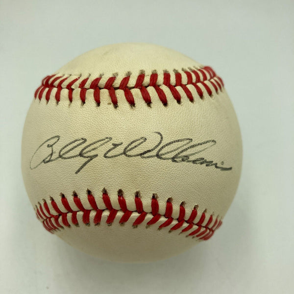 Billy Williams Signed Official National League Baseball JSA COA