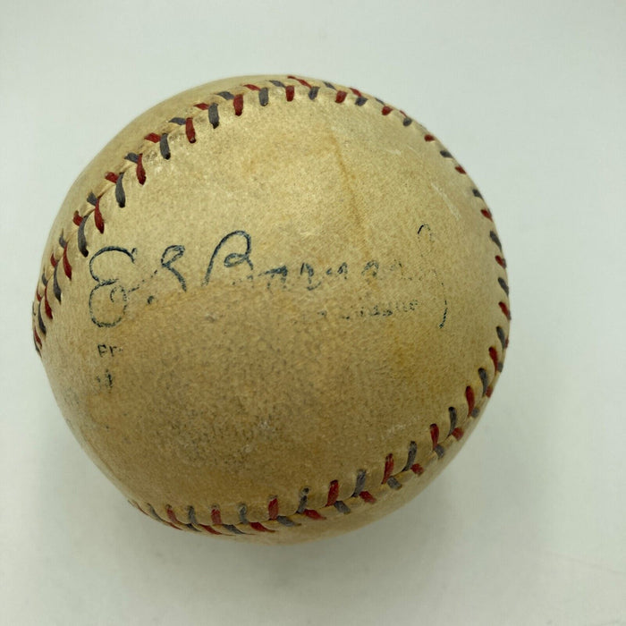 Lefty Grove Playing Days Signed 1929 American League Baseball JSA COA
