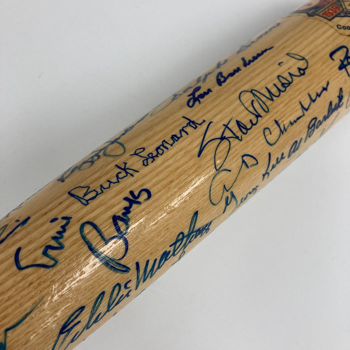 Ted Williams Willie Mays Hall Of Fame Multi Signed Baseball Bat 42 Sigs Beckett