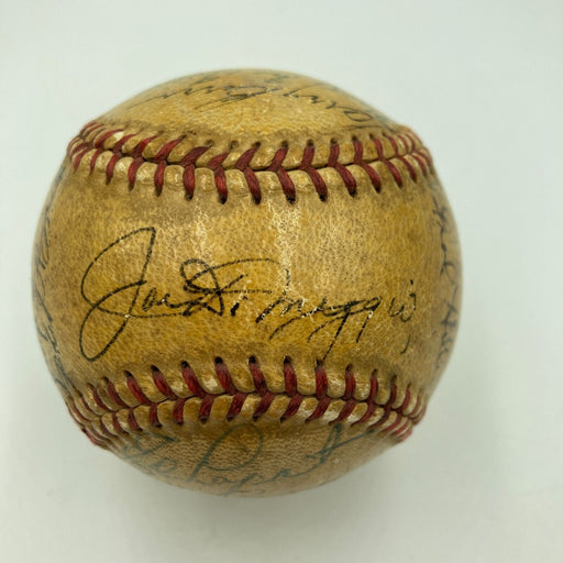 1948 New York Yankees Team Signed American League Baseball Joe Dimaggio JSA