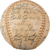 The Finest 1936 Cleveland Indians Team Signed Baseball Bob Feller Rookie PSA DNA