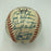 Beautiful 1967 Los Angeles Dodgers Team Signed Baseball JSA COA