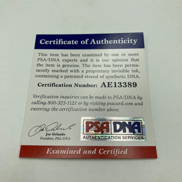 George Brett Signed Game Used Actual 2,721 Hit Baseball Ties Lou Gehrig PSA DNA