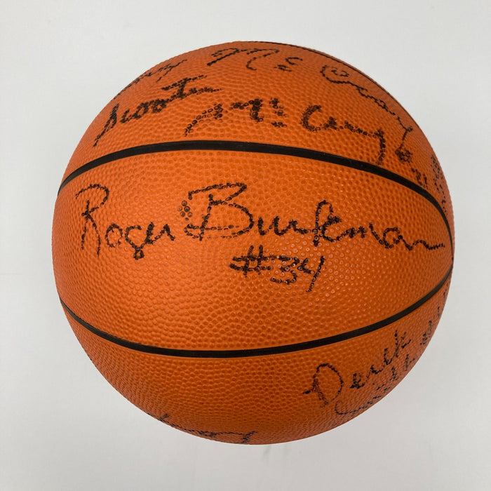 1980 University Of Louisville Cardinals NCAA Champs Team Signed Basketball JSA