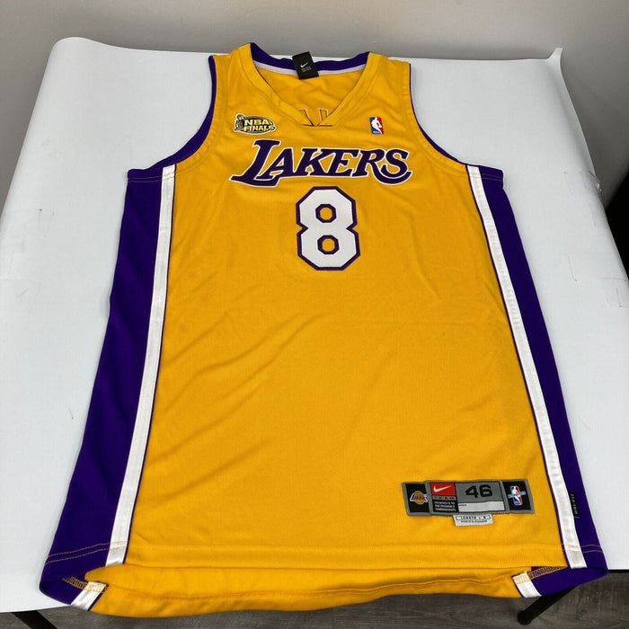 Kobe Bryant Signed 1999 Finals Los Angeles Lakers Pro Cut Jersey Beckett & PSA