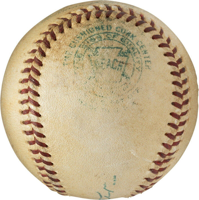 Magnificent Tris Speaker Single Signed American League Baseball PSA DNA COA