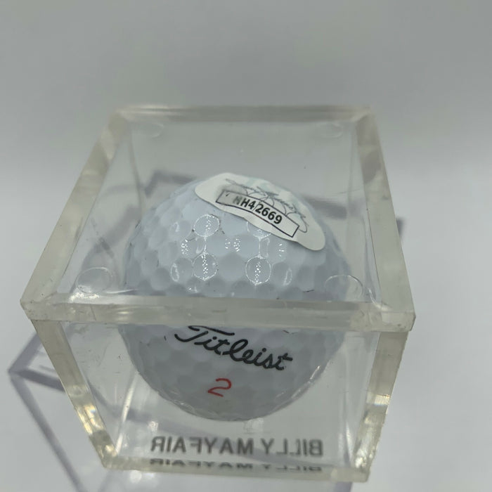 Billy Mayfair Signed Autographed Golf Ball PGA With JSA COA