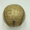 1927 New York Yankees WS Champs Team Signed Baseball Babe Ruth & Lou Gehrig PSA