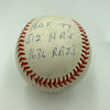 Ernie Banks Signed Autographed Heavily Inscribed STAT Baseball PSA DNA COA