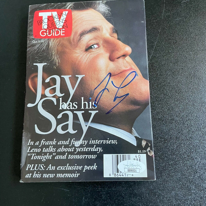 Jay Leno Signed Autographed Magazine With JSA COA