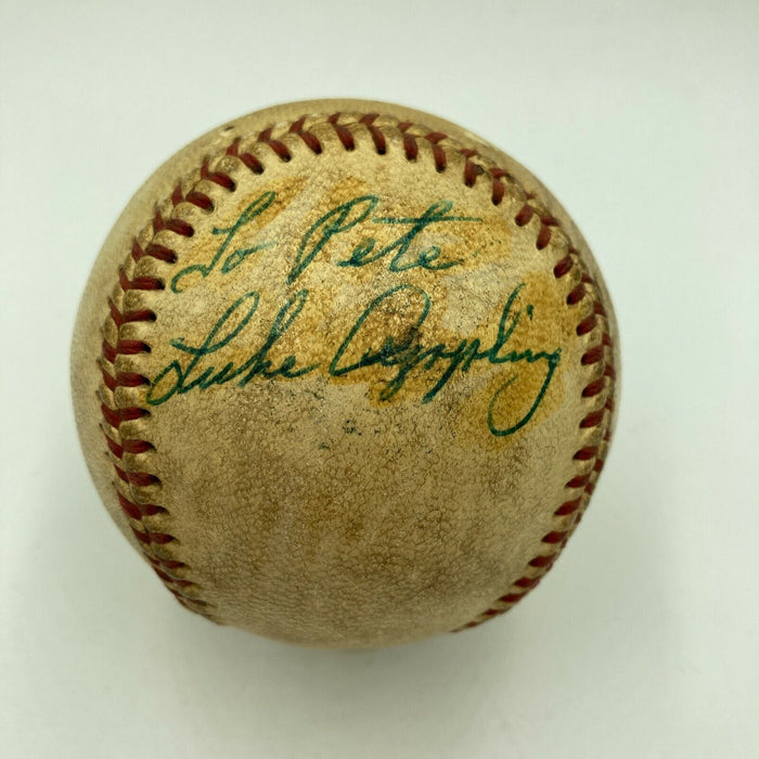 Luke Appling Signed Autographed 1960's Baseball JSA COA