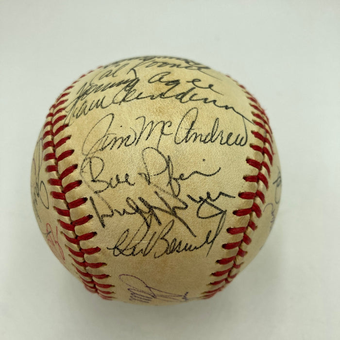 1969 New York Mets WS Champs Team Signed Baseball Tom Seaver Nolan Ryan JSA COA