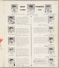 1936 New York Yankees Team Signed World Series Program 51 Sigs Lou Gehrig PSA