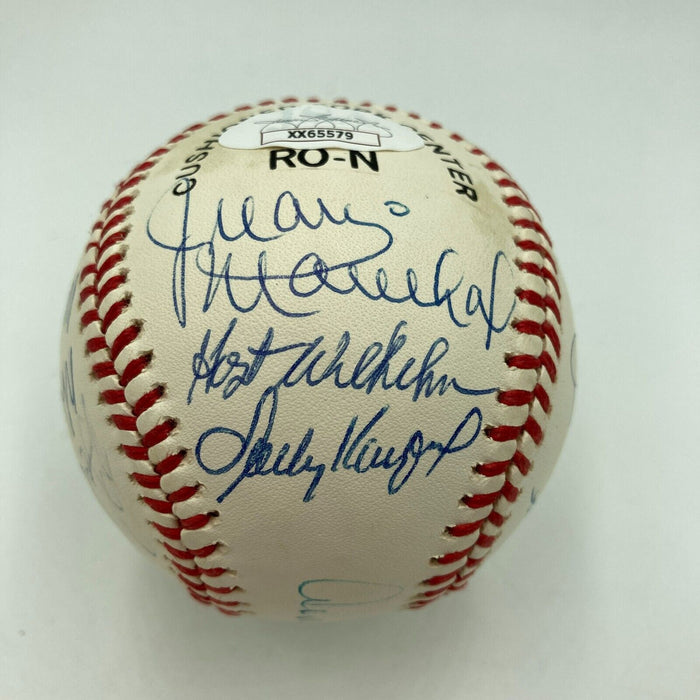 Sandy Koufax Tom Seaver Bob Gibson HOF Pitching Legends Signed Baseball JSA COA