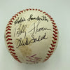 Willie Mays Leo Durocher San Francisco Giants Legends Signed Baseball Beckett