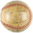 Earliest Known Willie Mays Pre Rookie 1949 New York Giants Signed Baseball JSA