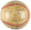 Earliest Known Willie Mays Pre Rookie 1949 New York Giants Signed Baseball JSA