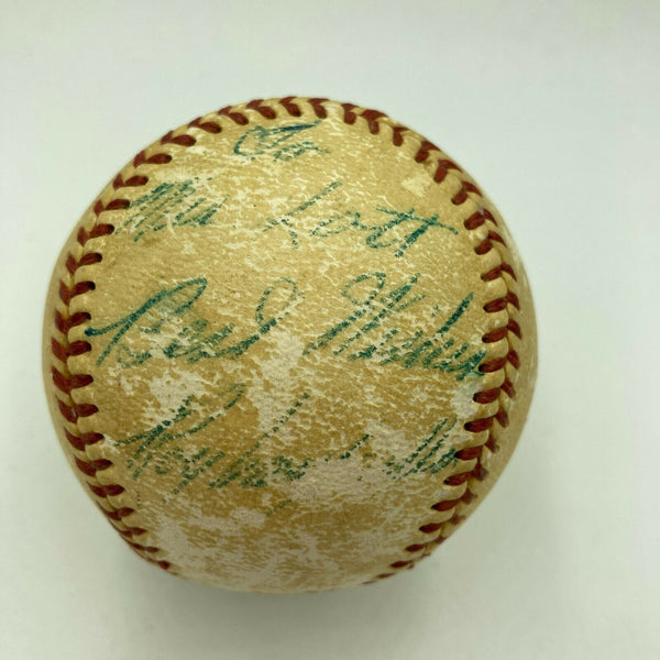 1950's Roy Campanella Pre Accident Single Signed NL Baseball JSA COA