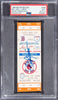 Roger Clemens Signed 1986 First 20 Strikeout Game Ticket PSA 7 Auto 10 POP 1!