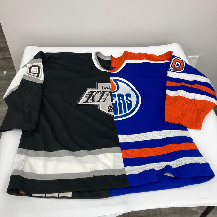 Wayne Gretzky Los Angeles Kings & Edmonton Oilers Authentic Dual Jersey