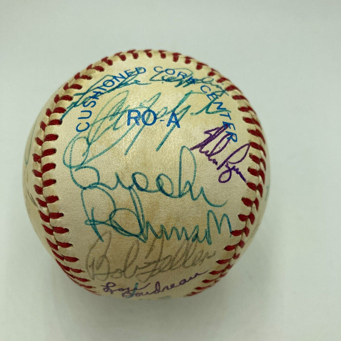Mickey Mantle Joe DiMaggio Roger Maris Ted Williams Signed Baseball Beckett COA