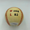 Hank Borowy 1945 Chicago Cubs Single Signed Baseball With JSA COA