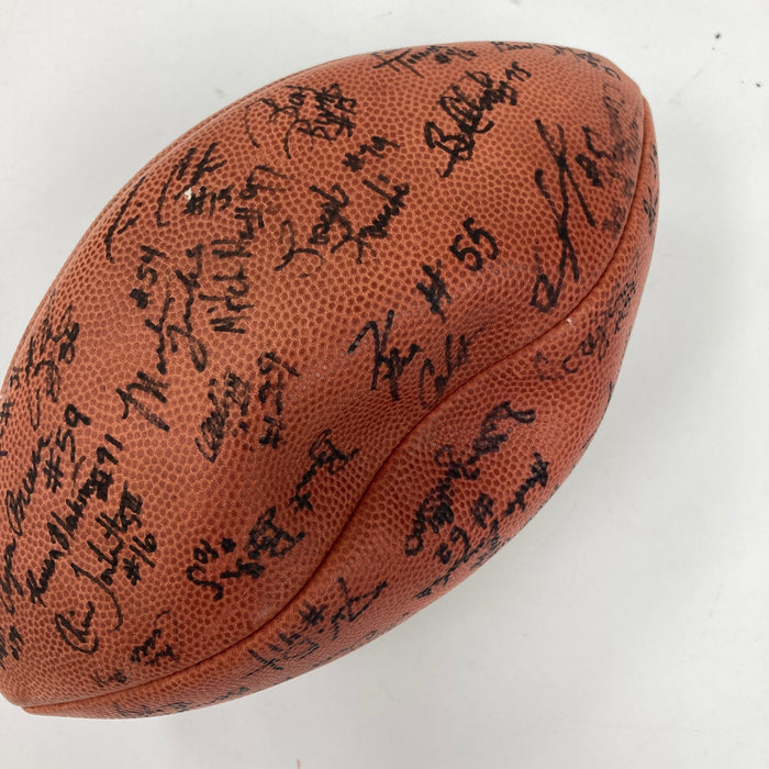 1999 Tulane Green Wave Team Signed NCAA Football 65 Sigs JSA COA