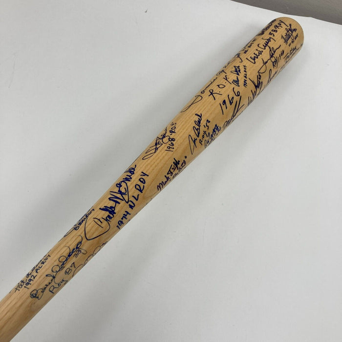 Rookie Of The Year Winners Signed Bat With Willie Mays "ROY 1951" 35+ Sigs JSA