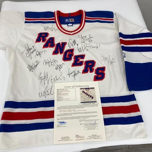 Wayne Gretzky  1996-1997 New York Rangers Team-Signed Jersey JSA COA