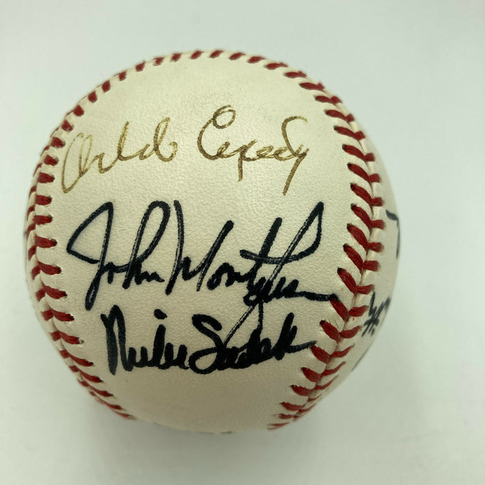 San Francisco Giants Legends Signed Baseball Cepeda Landrith, Haller, McCormick