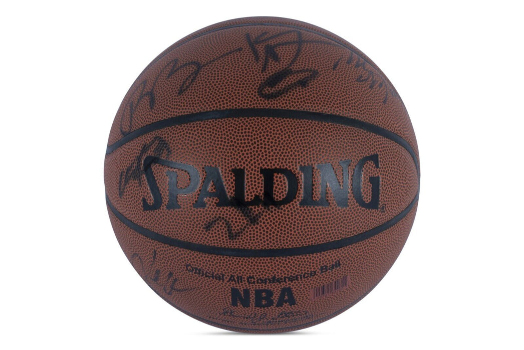 2004-05 Los Angeles Clippers Team Signed Spalding NBA Basketball Beckett COA