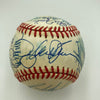 1986 New York Mets World Series Champs Team Signed Vintage NL Baseball JSA COA
