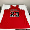 Michael Jordan Signed Chicago Bulls Authentic 1997-98 Jersey UDA & JSA COA