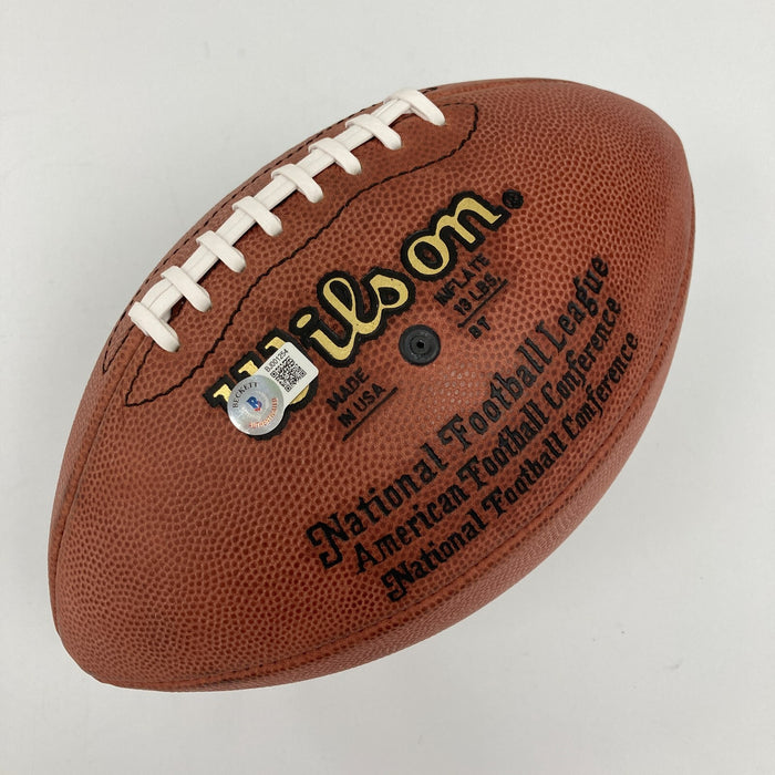 Sammy Baugh Hall Of Fame 1963 Signed Official NFL Football Beckett COA