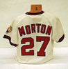 Rare 1985 Bubba Morton Game Used California Angels Uniform Jersey, Pants & Cap