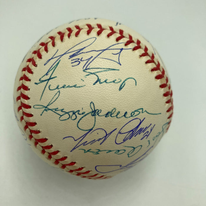 The Finest 500 Home Run Signed Baseball With 24 Sigs! Mickey Mantle JSA COA